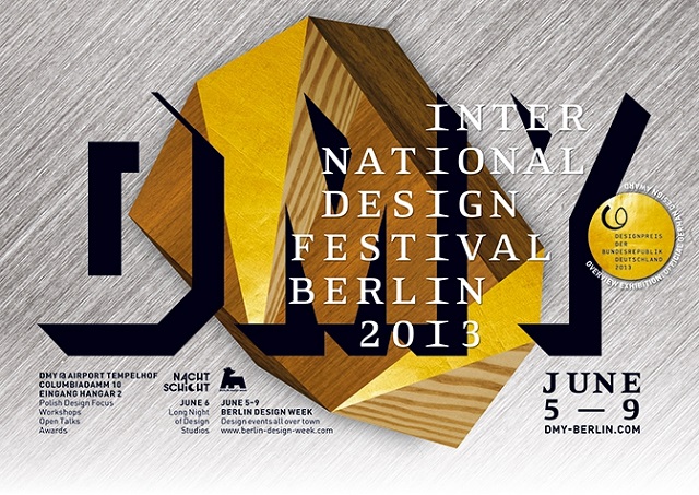 "Mit der Eröffnung der 11. Ausgabe des DMY International Design Festivals am 05.06.2013; es fällt zugleich der Startschuss für die Berlin Design Week 2013."