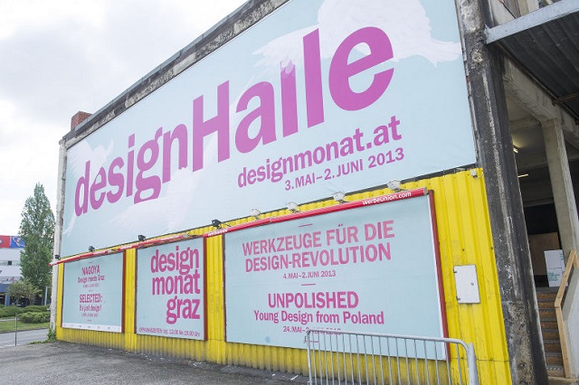 "Design & Interieur: Designmonat Graz 2013 - 3. Mai bis zum 2. Juni 2013 - 30 Tage Design, 30 Tage Ausnahmezustand."