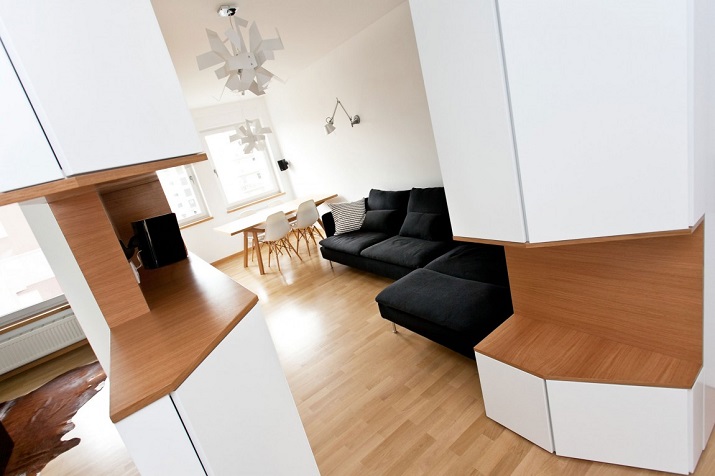 "Die Flieger-Wohnung ist ein privates Haus in Poznan, Polen. Es wurde von Mode:lina architekci entworfen und in 2013 beendet."