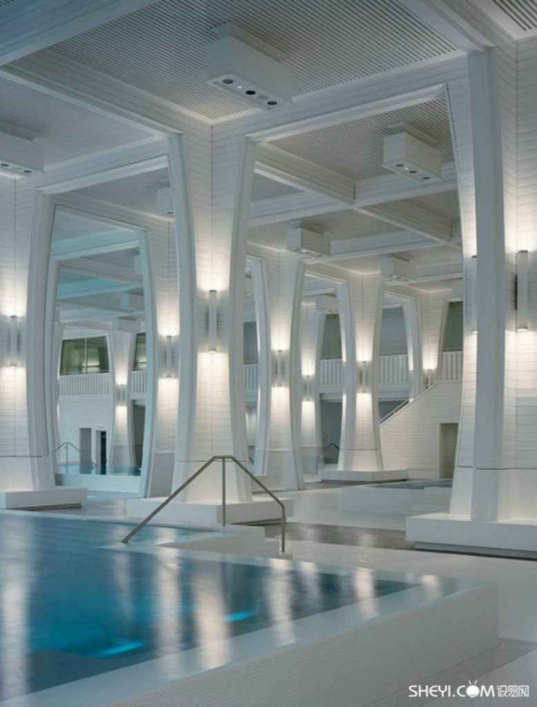 Tamina Baths - Himmel von Smolenicky & Partner Architecture gestaltet