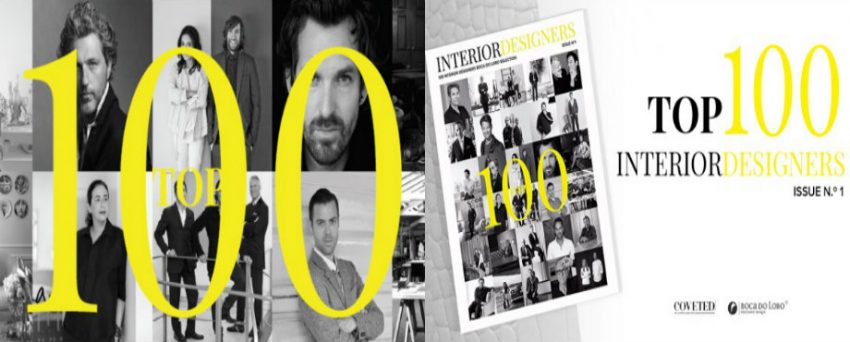 COVETED Zeitschrift zeigt Top 100 Innenarchitekten