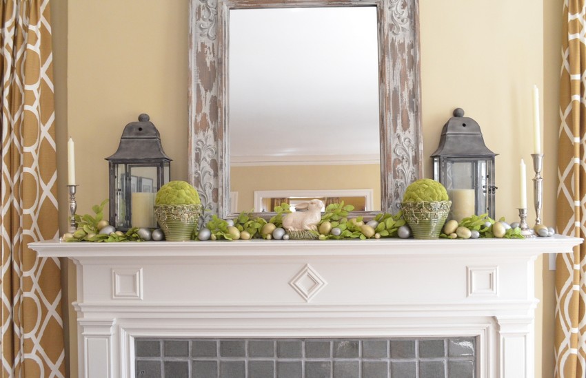mantel-decorating-ideas-for-spring
