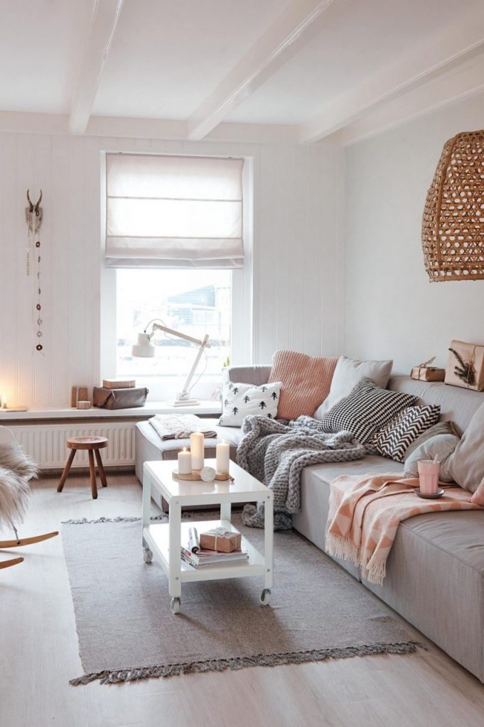 10 Wohnzimmer Beispiele wie man perfekt skandinavisches Design gestaltet kann