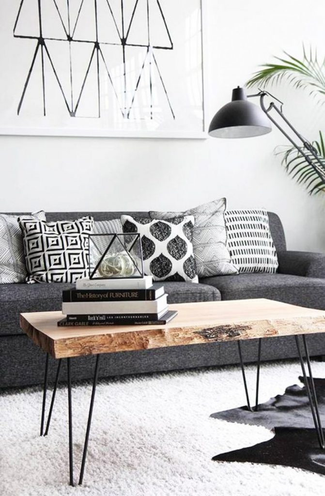 10 Wohnzimmer Beispiele wie man perfekt skandinavisches Design gestaltet kann