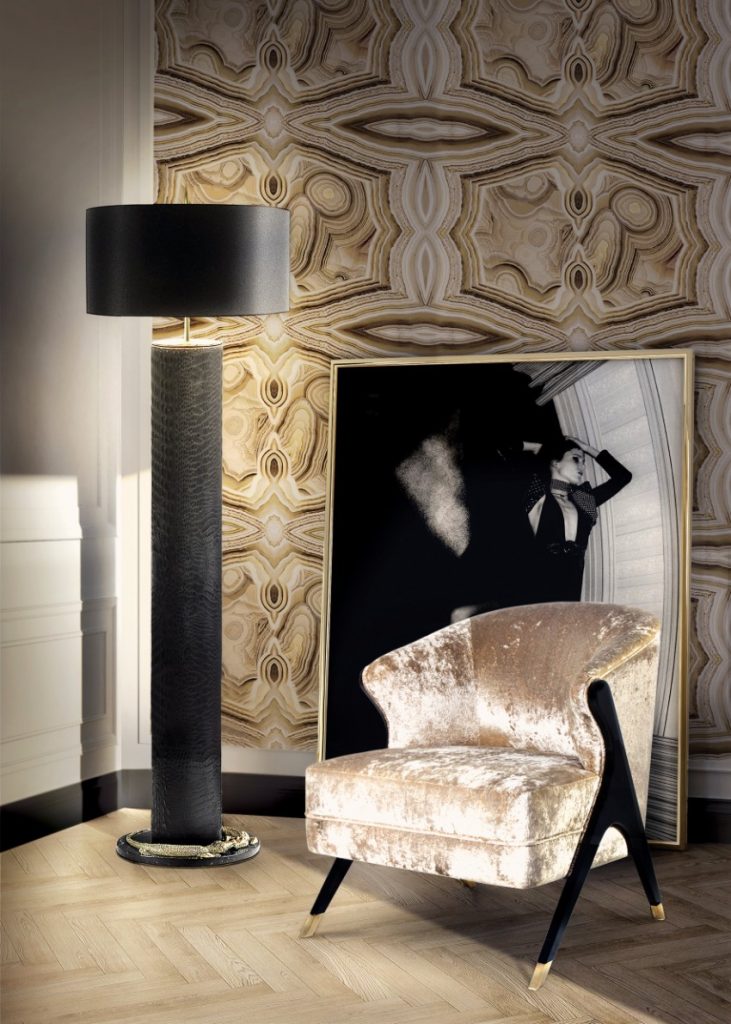 Luxus und Eleganz mit Samt Sesseln