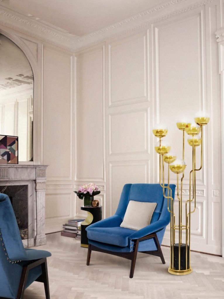 Luxus und Eleganz mit Samt Sesseln