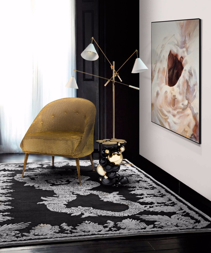 Luxus und Eleganz mit Samt Sesseln