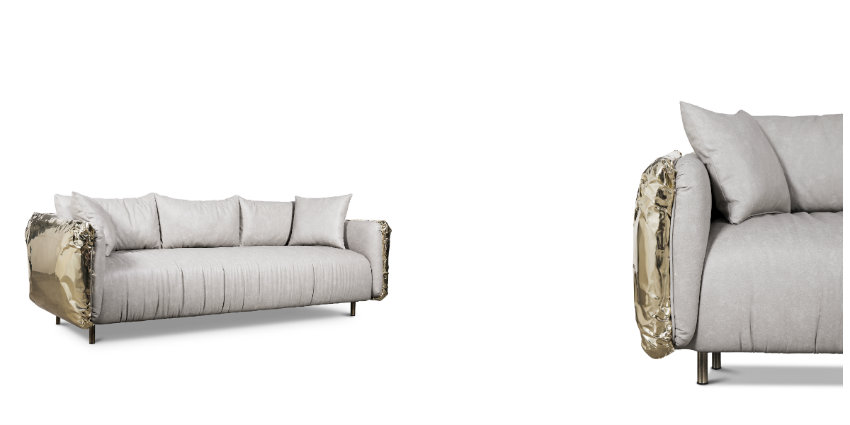 Neue Luxus Möbel aus Marmor und Messing von Boca do Lobo
