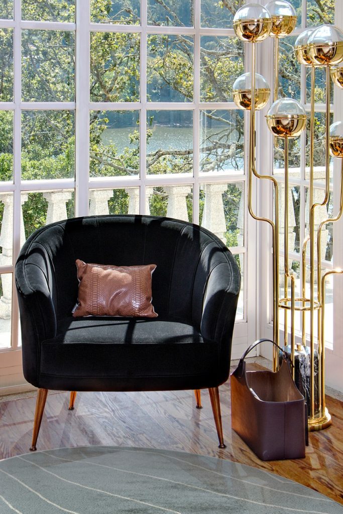 Luxus und Eleganz mit Samt Sesseln