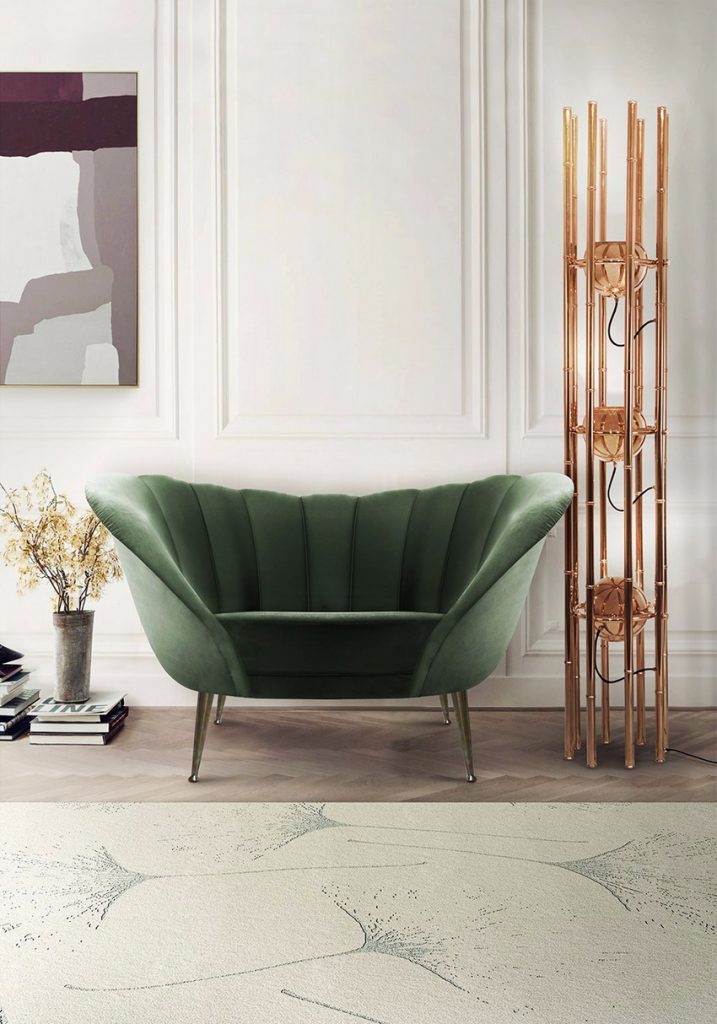 Luxus und Eleganz mit Samt Sesseln