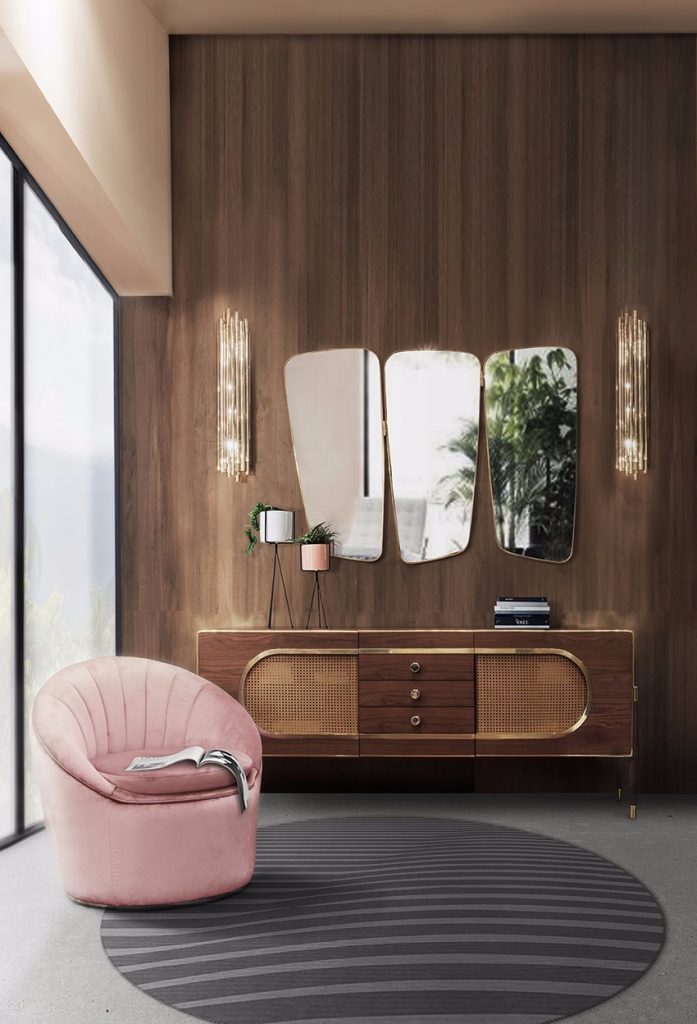 Luxus und Eleganz mit Samt Sesseln