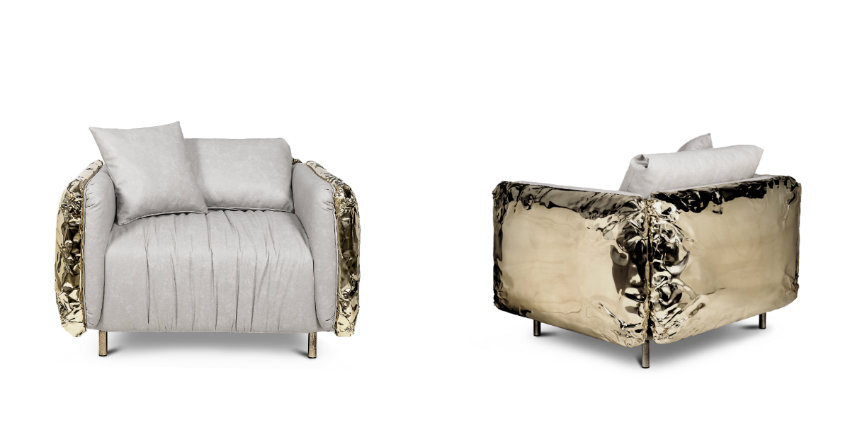 Neue Luxus Möbel aus Marmor und Messing von Boca do Lobo