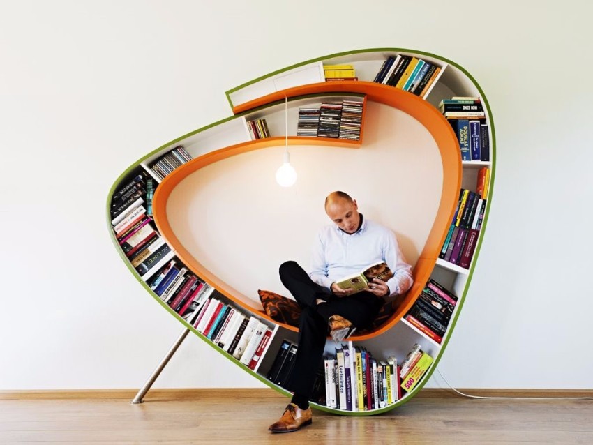 10 schöne Lösungen für modernen Bücherregale mit Funktionalität